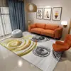 Nueva Alfombra de Piso Sala de Estar Dormitorio Lujo Ligero Alta Calidad Simple Cobertura Total Sofá Alfombra de Piso Grande Mesa de Café Limpiable Alfombra de Mesita de Noche