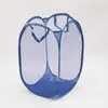 Cesta de Malla para la Colada del Hogar, Cesta Plegable para Guardar Juguetes y Ropa para Ropa Sucia, Cesta de Lavandería