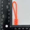 En Stock Cordón de Ajuste Anudado Cremallera de Colores Cordón Tubo Termorretráctil Transparente Tirador para Chaquetas y Chaquetas de Plumas Accesorios para Ropa