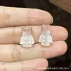Coleção de Cristal Branco Natural, Contas de Abóbora, Contas de Flor de Maracujá, Acessórios Artesanais, Pulseiras DIY Feitas à Mão, Joias da Moda