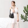 Bolso de Moda para Mamá Transfronterizo Nuevo Bolso de Mujer Multicapa Gran Capacidad Cuero Suave Hombro Bandolera Bolso Sencillo Retro Sobaco