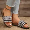AliExpress Chinelos Femininos de Solado Grosso Plus Size 2026 Verão Novo Espadrille de Corda Casual Outdoor Sandálias de Praia Femininas