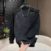 Comercio Exterior Sudadera con Capucha de Manga Larga Casual Versátil Minimalista Tie-dye para Hombre 2026 Otoño/Invierno Ajuste Delgado para Hombre