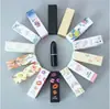 Caixa de embalagem para batom cosmético dobrável branca personalizável com impressão offset