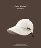 Gorra Ruth de Primavera y Verano Cubre Cara para Mujer Sombrero de Pescador Moderno Combinable que Afina el Rostro Ajustable Sombrero Protector Solar