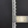 Fábrica de Origem seda leite fina 1-5cm bordado de renda bolo com em estoque acessórios de vestuário atacado