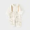 Mono de Verano para Bebé, Algodón de Oxígeno Helado, Mono Ligero de Verano para Niños y Niñas, Ropa con Aire Acondicionado para Recién Nacidos y Bebés