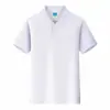Camisas tipo Polo de Trabajo de Manga Corta Imitación Algodón Hechas a Medida al por Mayor, Camisas Publicitarias, Camisas Culturales, Camisetas con Logo Bordado Impreso en el Cuello