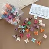 Mini pinzas para el pelo de dibujos animados estilo coreano, pinzas para el flequillo lateral, horquillas de mariposa y estrella, accesorios para el pelo de niñas