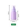 Botella Colorida de Base Líquida, Botella de Vidrio, Botella de Base Líquida Cosmética de 30 ml, Botella Recargable, Botella de Aceite para el Cuidado de la Piel y el Cabello, Personalizable