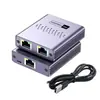 Divisor de Red Gigabit 1 a 4 Compartidor de Red Puerto de Red 1 a 4 Divisor de Cable de Red RJ45 Switch