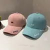 Gorra de Béisbol Dura con Visera Ancha para Hombres y Mujeres, Diseño Coreano para Circunferencia de Cabeza Grande, con Letras Bordadas, Protección Solar Pequeña que Muestra el Rostro