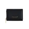 Cartera de Moda Transfronteriza para Mujer, Estilo Corto, Cartera con Patrón Cruzado, Billetera para Monedas, Portatarjetas de Gran Capacidad, Cartera para Mujer