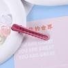 Venta Directa de Fábrica material para pasador de pelo con pegamento en crema color caramelo pasador de pintura sin costuras tienda hecha a mano accesorios para joyería diy