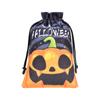 2026 Nueva Bolsa de Tela de Arpillera con Cordón para Fiesta de Halloween Infantil Bolsa de Regalo con Cordón Bolsa de Dulces de Lino