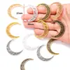 Accesorios para joyería de aleación DIY transfronterizos colgante de luna pulsera llavero colgante decorativo L636