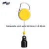 Estuche Elástico, Retráctil, Anti-Pérdida para Encendedor, Estuche para Bolígrafo, Estuche para Labial, Estuche Protector Multiusos, Colgante Portátil