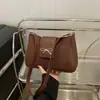 Bolso de Hombro Producto Nuevo Color Sólido Textura Simple Versátil Casual Bolso Cruzado Nicho Producto Nuevo Casual para Viajes Diarios Bolso Cruzado
