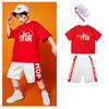 Traje Infantil Hip-hop Niñas Cheerleading Street Dance Traje de Moda Traje de Actuación Estilo Chino para Niños Equipo de Cheerleading