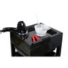 Carro de Peluquería Kingwin Gabinete de Almacenamiento Tipo Cajón Estante para Herramientas de Peluquería Carrito de Herramientas para Salón Se Puede Girar