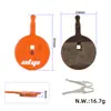 Ulip Pastillas de Freno Multimetal de 6 Agujeros Sram Avid Bb5 para Bicicleta de Montaña y Carretera Pastillas de Freno de Disco de Resina para Bicicleta