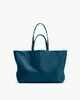 Bolsa de Ombro Feminina de Couro Genuíno Estilo Europeu e Americano Personalizada, Bolsa Tote de Couro Portátil de Grande Capacidade, Bolsa Transversal, Bolsa de Mão de Fábrica