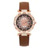 Relógio Casual Popular de Quartzo com Rosto de Diamante Pétala, Caixa de Liga com Pulseira de Diamante, Atacado de Fabricante de Relógios Femininos