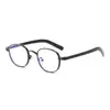 Gafas Jamie 9023 de Montura Cuadrada Nueva Moda Europea y Americana Elegantes Gafas de Sol de Montura Pequeña Gafas de Sol Artísticas Retro con Protección Solar