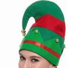 Gorro de Navidad Zapatos de Elfo Calcetines de Navidad con Cascabel Set de Elfo Navideño Elfo Navideño Ropa de Elfo Navideño