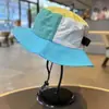 Sombrero de Pescador para Niños al Aire Libre Niños y Niñas Senderismo Camping Secado Rápido Sombrero para el Sol Estilo Coreano Versátil Bloqueo de Color Sombrero Deportivo para el Sol