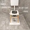 Silla para inodoro para ancianos, asiento de inodoro para adultos, silla para inodoro de sentadilla, taburete, estilo asiento