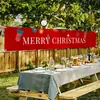 Bandeiras e Faixas de Natal Novas Transfronteiriças para Decoração de Atmosfera, Decorações para Pendurar em Shoppings e Lojas para Eventos de Véspera de Natal e Cenas de Festa