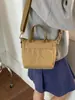Bolsos para Mujer 2026 Otoño Nuevo Bolso Tote de Gran Capacidad Bolso de Lona Simple Retro Bolso Tote Bolso Cruzado Casual Moderno