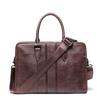 Maletín de Cuero para Hombre de Venta Caliente Transfronteriza Cuero Vacuno Curtido Vegetal Hombro Cruzado Bandolera Bolsa de Negocios Gran Capacidad Bolsa para Laptop