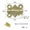 Dobradiça Estilo Antigo 5cm Dobradiça Renda Dobradiça Plana Amarela Dobradiça de Mola Dobradiça Borboleta Dobradiça Lingote de Prata com Parafusos