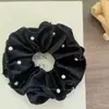 Diadema de Terciopelo de Perla Elegante Suave Nueva Diadema de Encaje de Hongo Otoño e Invierno Cuerda para el Cabello Diadema para el Cabello para Mujeres