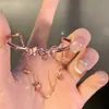 Pulsera de Cadena Doble Mariposa 2022 para Mujer Diseño de Nicho Hueco Moda Hada de Gama Alta Pulsera Dulce Versátil