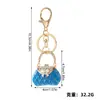 Llavero Colgante de Bolso Mini Acolchado Dulce y Femenino con Exquisito Diseño de Nicho Llavero de Coche Venta al por Mayor