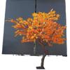 Arce Rojo árbol de arce artificial sala de estar árbol artificial interior decoración árbol de los deseos chino planta verde artificial grande árbol artificial exterior