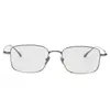 Nuevo Marco Cuadrado de Alambre Dorado para Gafas de Miopía Marco Ultra-Ligero de Titanio Puro Marco para Gafas de Negocio Hombres Lex