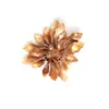 Broche de Borla de Flor Acrílica Estilo Retro Transfronterizo Europeo y Americano Accesorios para Mujer Joyería de Camelia de Gama Alta Venta al por Mayor