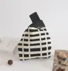 Bolsa de Tricô, Bolsa de Mão, Bolsa Saco, Bolsa de Ombro, Bolsa Feminina de Palha, Bolsa Feminina, Bolsa Colete, Bolsa Simples para Presente, Color-Blocking