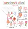 Estilo Desenho Animado Pequena Combinação de Flores Margaridas Adesivos de Parede Parede de Fundo Adesivos de Decoração para Casa PVC Autoadesivo Atacado Transfronteiriço