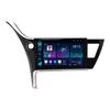 Adecuado para Toyota Corolla 17-18, sistema de navegación GPS Android, todo en uno, Bluetooth, imagen de marcha atrás.