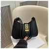 Bolso popular de este año para mujer, nuevo bolso de hombro bajo el brazo de alta gama de moda 2024, diseño de nicho, bolso baguette colgante