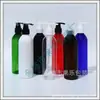Frasco pump de loção 240ml frasco pump transparente frasco de shampoo frasco de sabonete líquido frasco de condicionador frasco de limpador facial