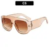 2026 Nuevas Gafas de Sol Cuadradas de Marco Grande Estilo Coreano Versátiles de Moda Tendencia con Personalidad para Fotografía Callejera y Protección UV