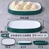 Platos para Restaurante de Fondue de Melamina, Vajilla Comercial de Moda, Platos Nórdicos para Entrantes Fríos de Restaurante, Platos para Guarniciones de Barbacoa, Platos Artísticos