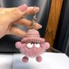 Lindo Exquisito Peluche de Visón Bola de Carbón Pequeña Muñeco Colgante de Bolsa de Dibujos Animados Llavero de Coche Regalo de Cumpleaños