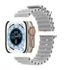 Para Apple Watch 8 Ultra Watch Pulseira de Silicone Marinha Pulseira Oficial Apple com Fivela Dupla Disponível